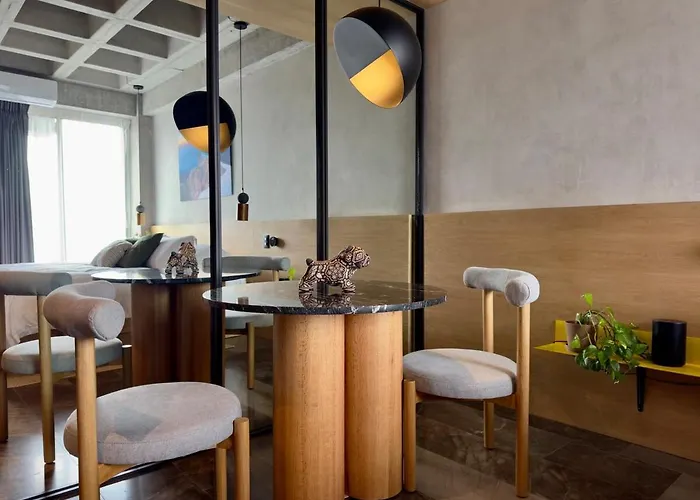Roma Norte - Loft Con Monitor + Ac - Cama King Apartment
