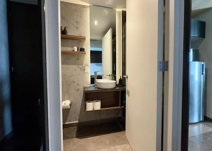 Roma Norte - Loft Con Monitor + Ac - Cama King Mexico City