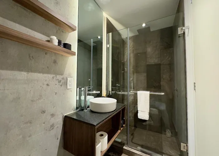Roma Norte - Loft Con Monitor + Ac - Cama King Apartment