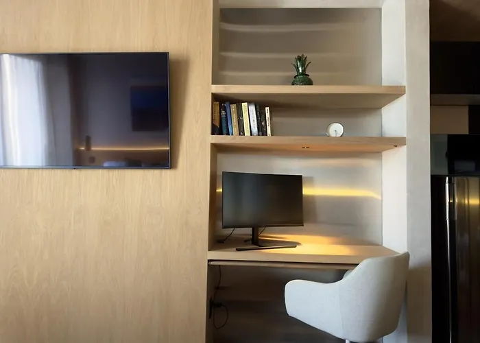 Apartment Roma Norte - Loft Con Monitor + Ac - Cama King *
