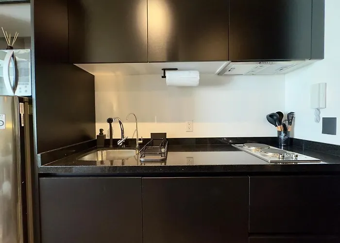 Apartment Roma Norte - Loft Con Monitor + Ac - Cama King